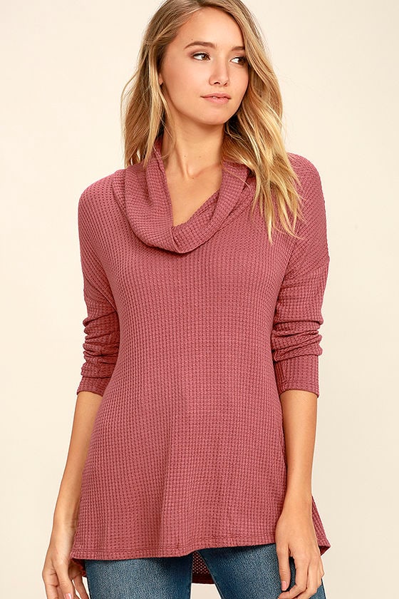 Black Swan Lena - Marsala Top - Long Sleeve Top - Thermal Top - $71.00 ...
