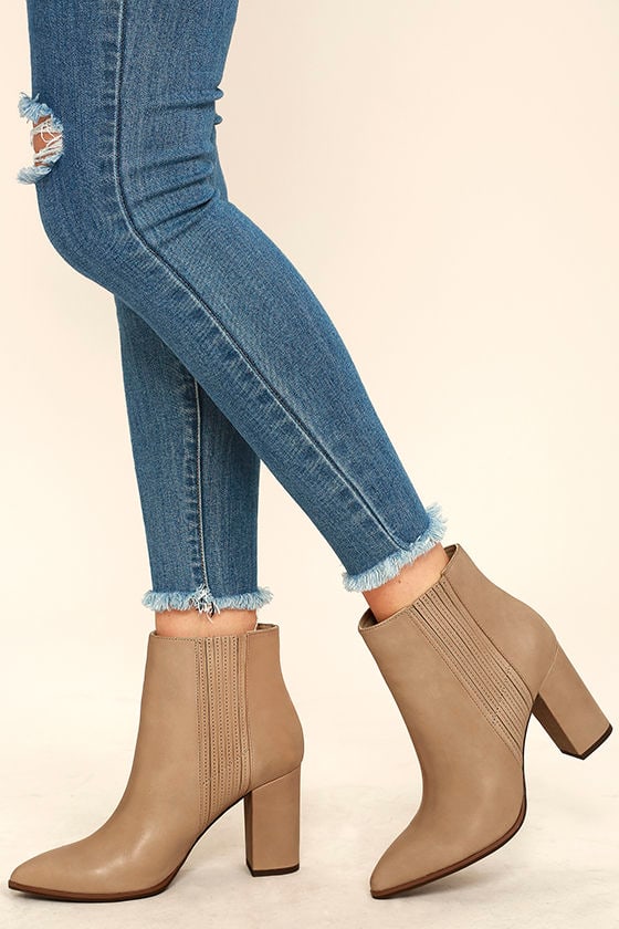 cute grey ankle boots