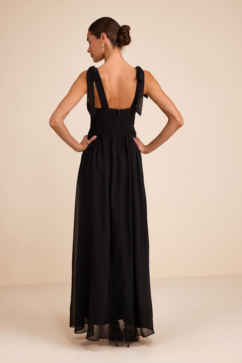 ruched chiffon maxi dress product info and reviews Navy Chiffon Ruched Tie-Strap Maxi Dress | Womens | 3X (Available in 2X, 1X, M) | 100% Polyester | Lulus | Holiday Dresses