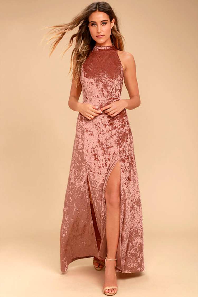slim fit dress slacks Pink Velvet Sequins Prom Dress With Gold Bodice Rhinestones. –  K.D.Kollections Store main image 0