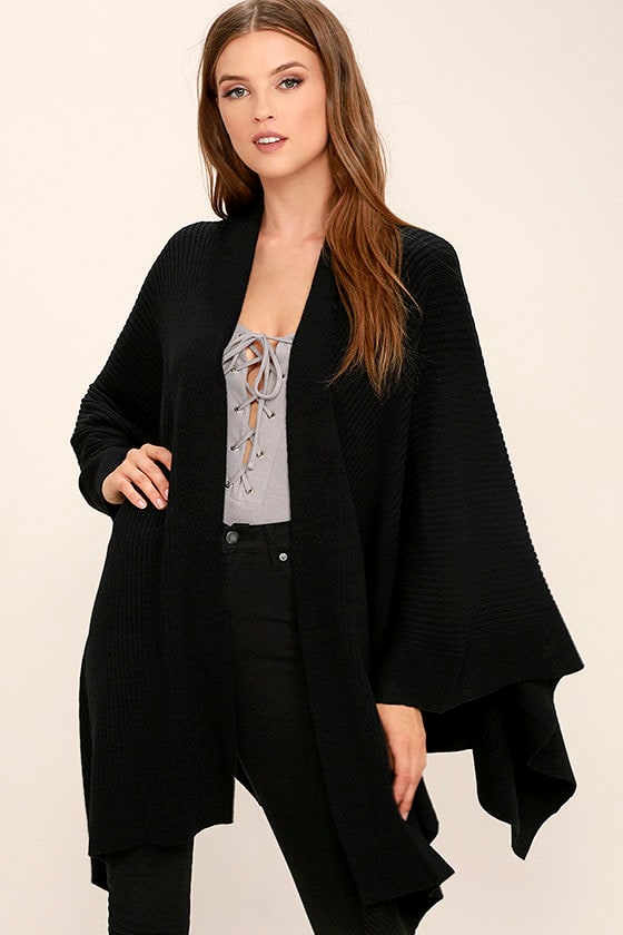 Everest Poncho (BLACK)
