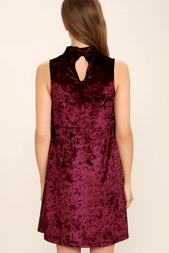 Bow Shoulder Velvet Swing Maxi Cami Dress main image 1