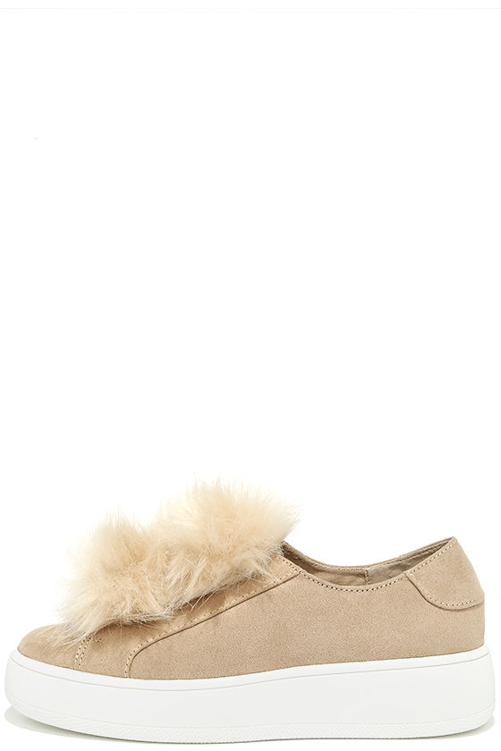 steve madden pom pom sneakers