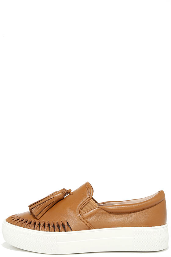 J Slides Aztec Tan - Leather Sneakers 