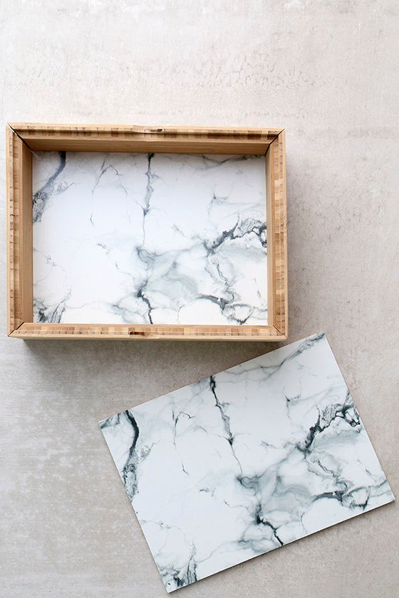 DENY Designs Marble Print Jewelry Box 2