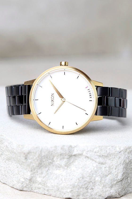 Nixon X Amuse Society Watch - Kensington Watch - Light Gold and