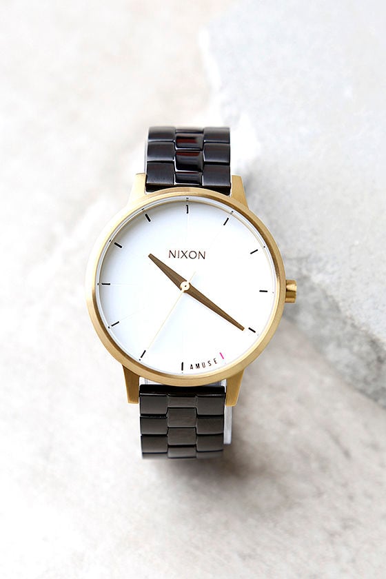 Nixon X Amuse Society Watch - Kensington Watch - Light Gold and