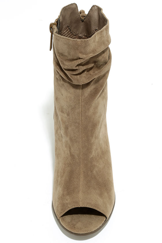 cute beige booties
