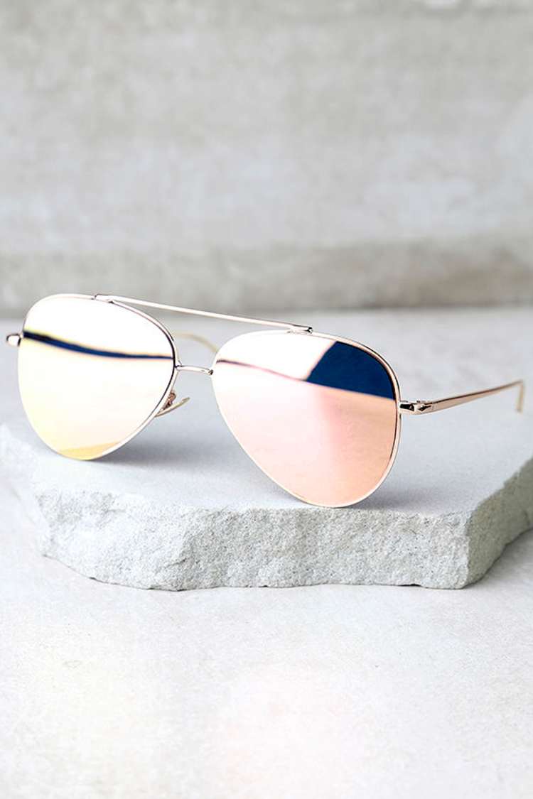 Perverse Toni Bologni - Pink Mirrored Sunglasses - Aviator  display picture 2