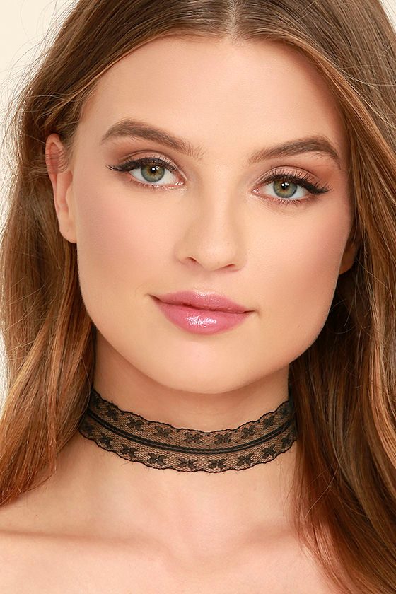 Chic Black Choker Black Choker Lace Choker 11.00 Lulus