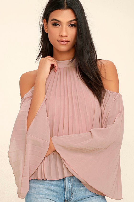 Cheerful Little Earful Mauve Pink Top