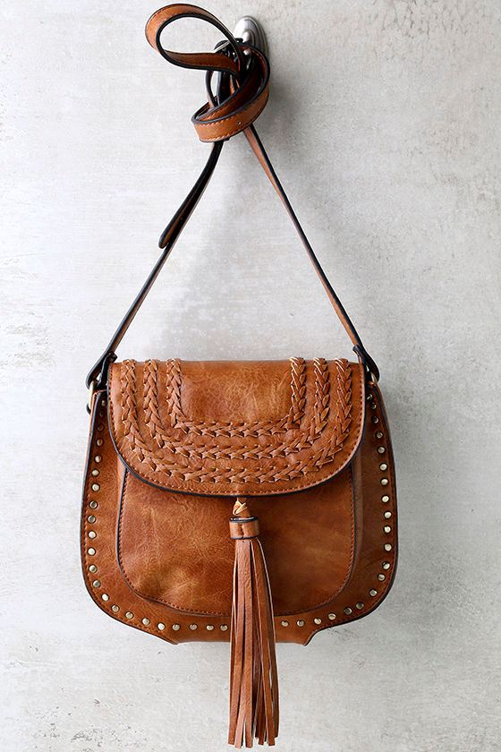 boho brown purse