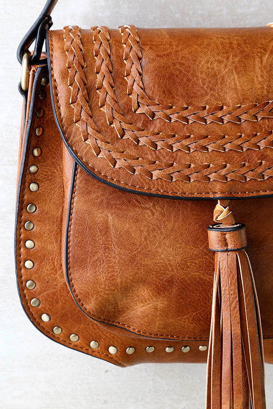 Boho Brown Purse Vegan Leather Purse CrossBody Bag 41.00 Lulus