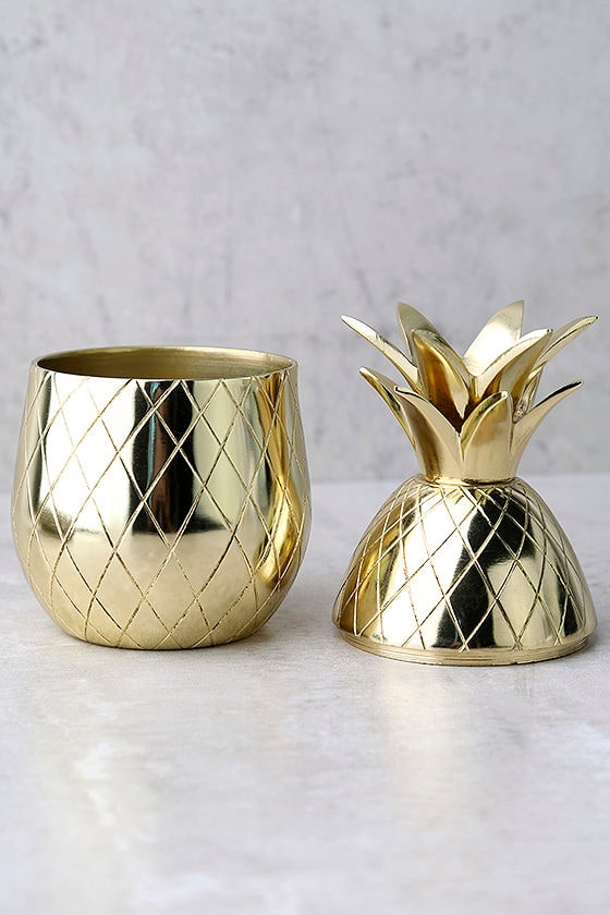 The Pineapple Co. Pineapple Tumbler - Gold Pineapple - Pineapple