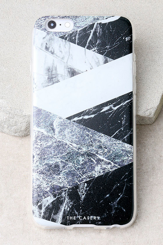 The Casery Business Marble iPhone 6 and 6s Case Clear iPhone Case