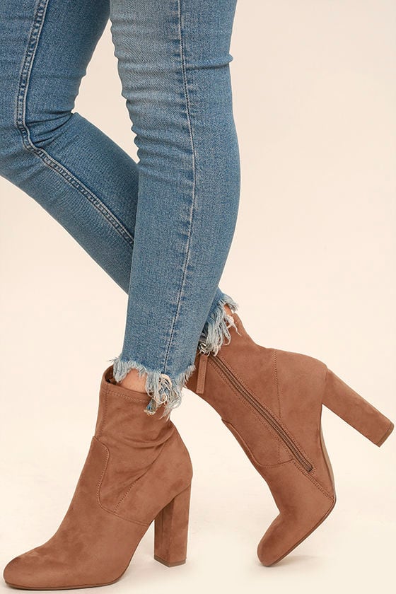 camel suede boots womens