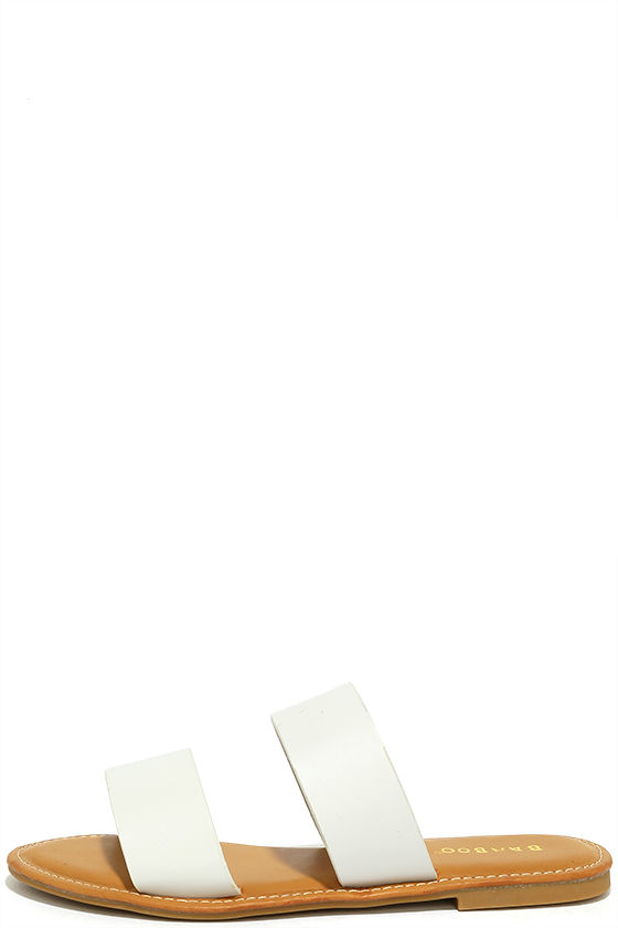 vegan white sandals
