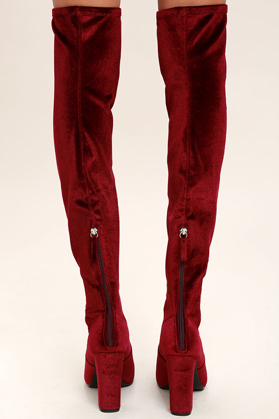 fanatik burgundy steve madden