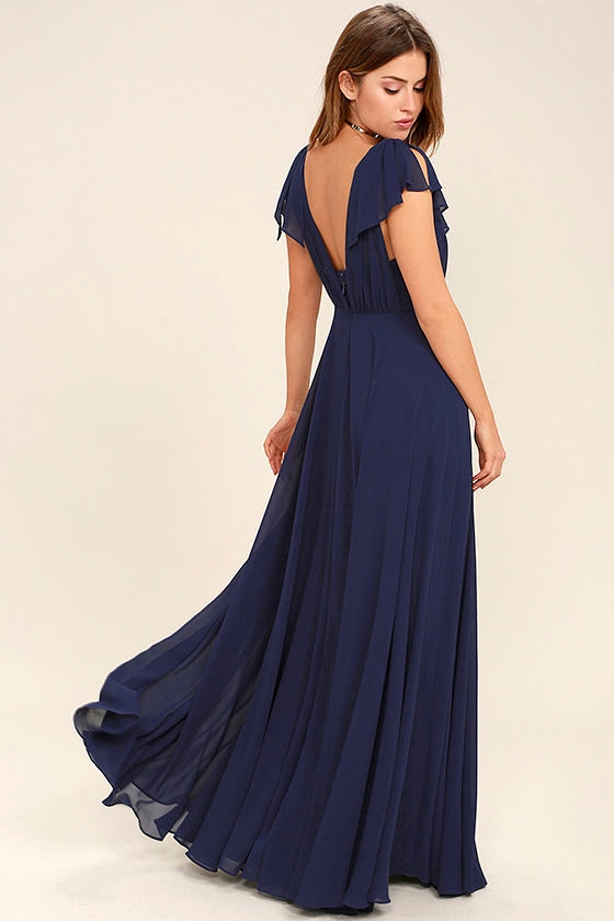 lulus navy dress