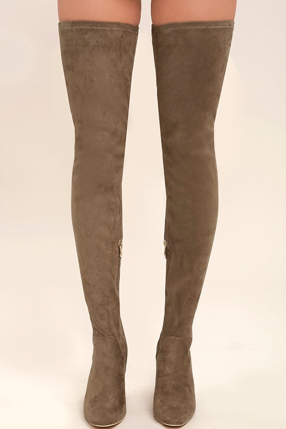thigh high vegan boots