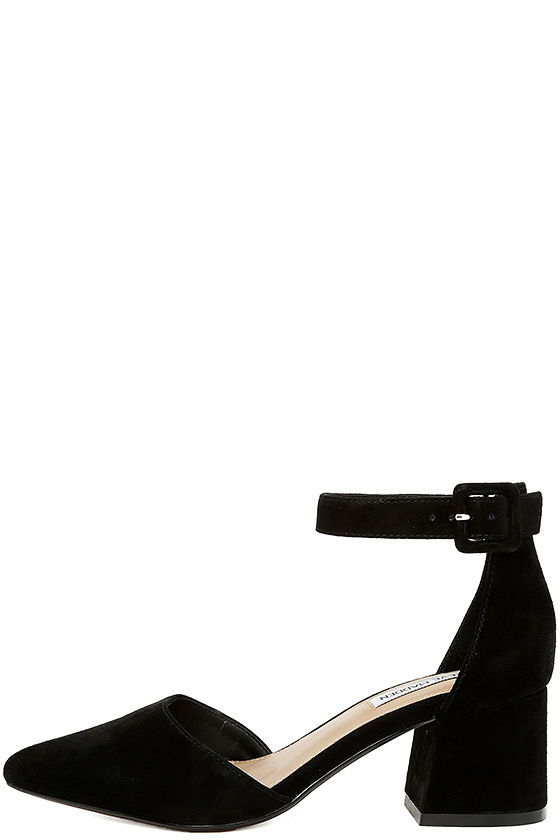 steve madden low block heel