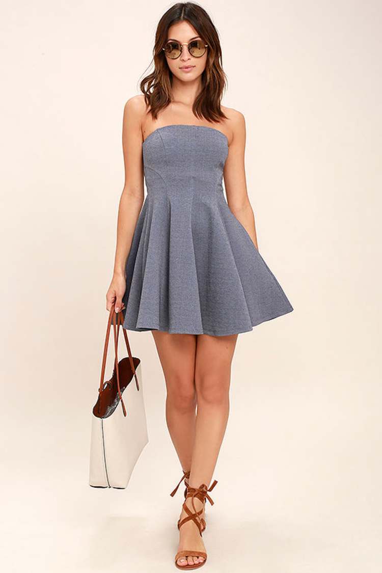how to style a blue velvet dress Navy Blue Fit and Flare Long Velvet Dress  The Svaya