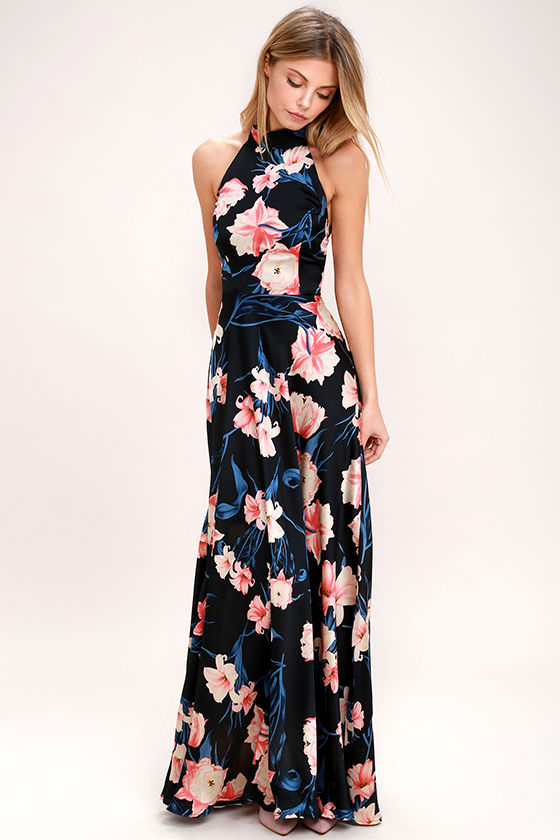 halter maxi