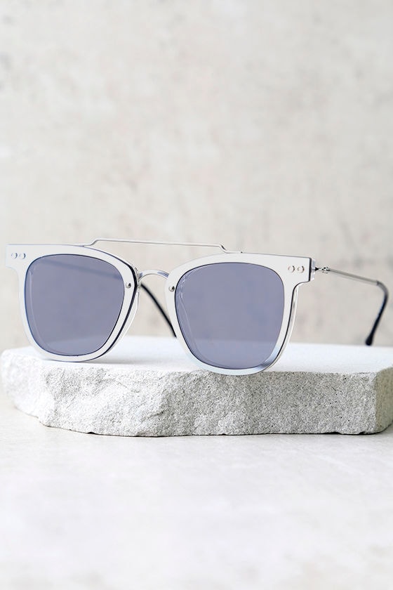 Spitfire FTL Black and Silver Mirrored Sunglasses