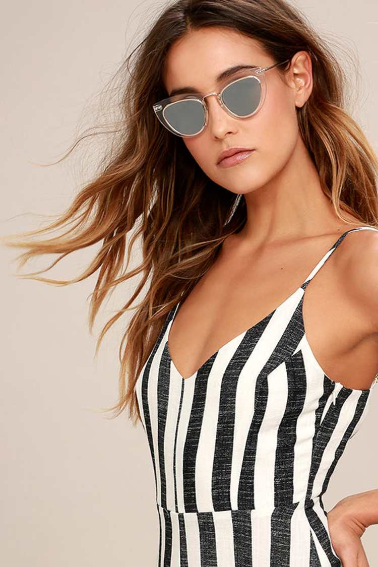 Spitfire Outward Urge Clear Cat Eye Sunglasses Spitfire Outward Urge Sunglasses - Clear and Blue Sunglasses  main image 4