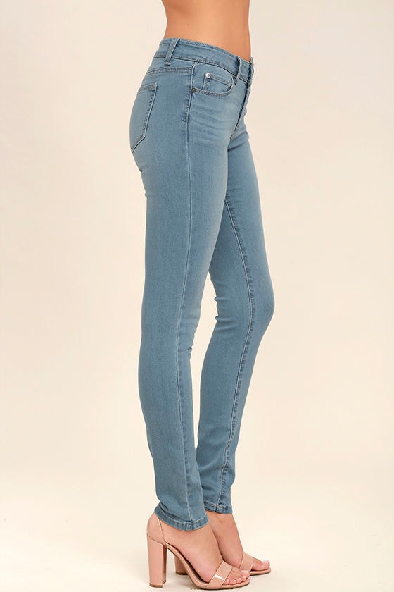 light wash skinny jeans mens