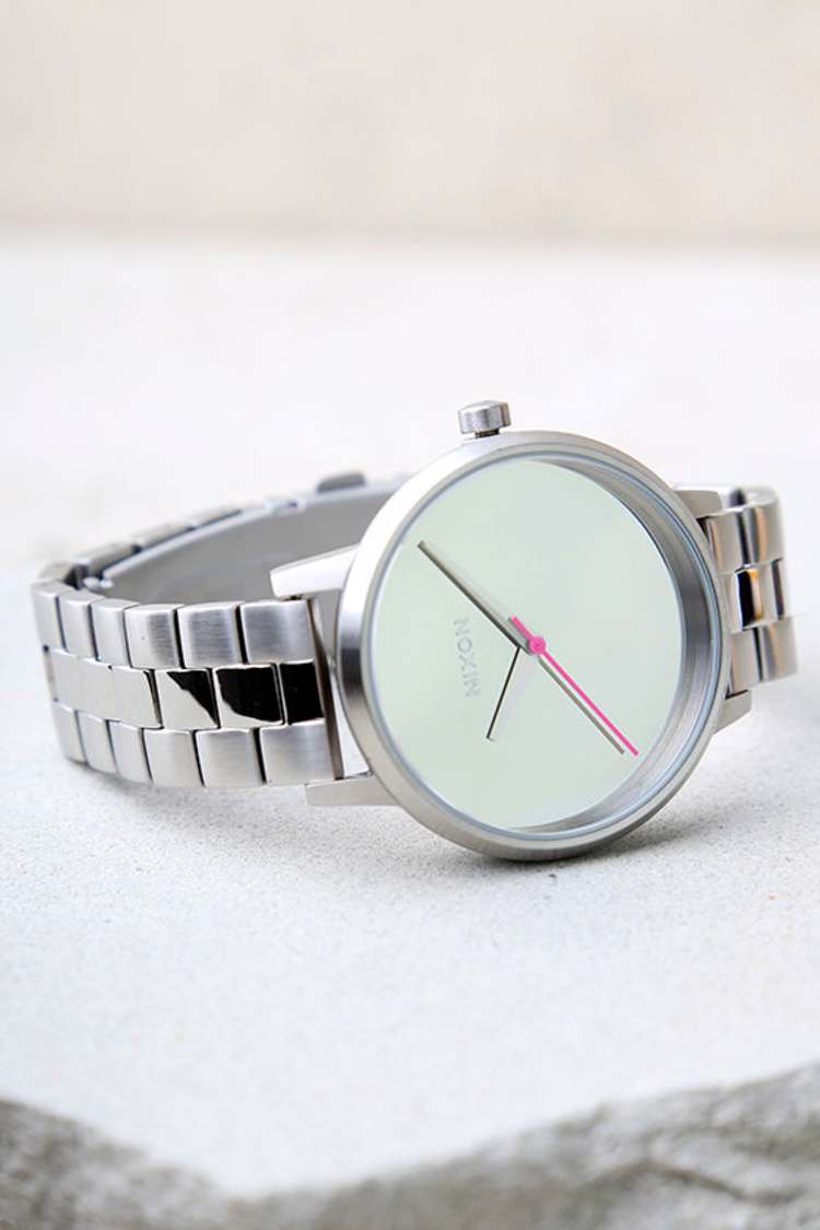 Nixon mirrored Kensington watch Amazon.com: Nixon Womens Kensington Japanese quartz  main image 3