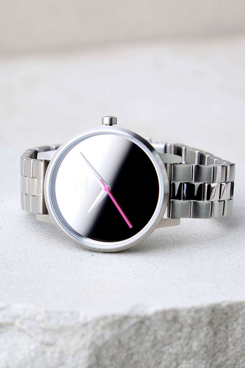 Nixon Kensington Watch - Silver Mirror Watch - Mirrored  display picture 3