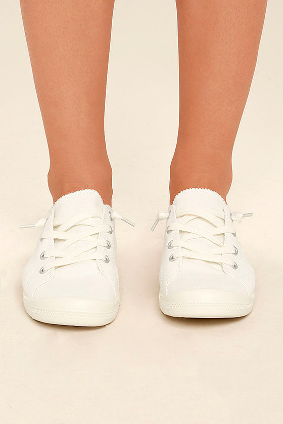 Madden Girl Baailey White Sneakers 2