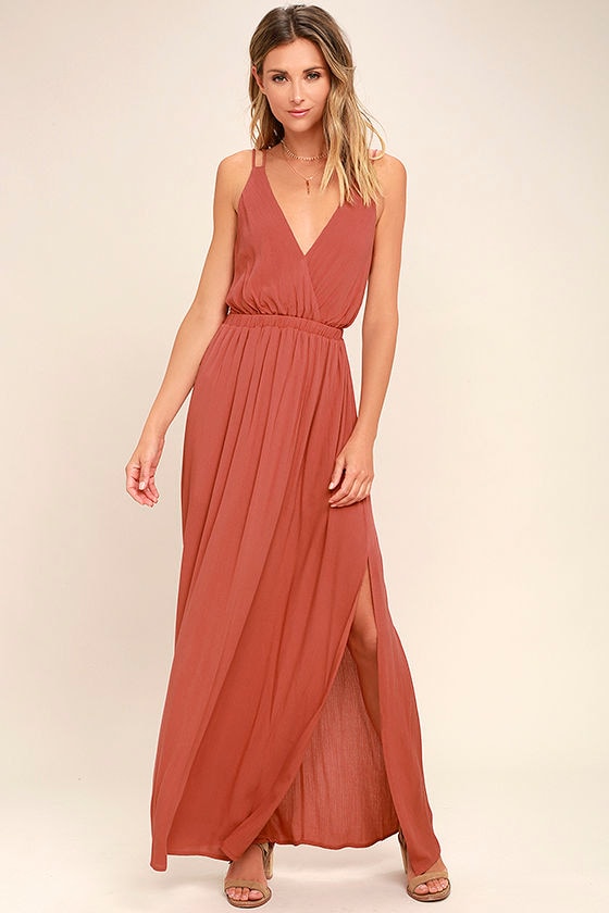 Rust colored dress Rust colored dress