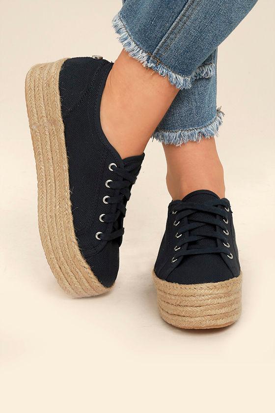 Steve Madden
 Pauda Studded Flatform Espadrilles