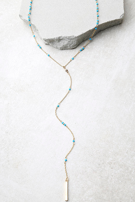 Drop Turquoise Necklace