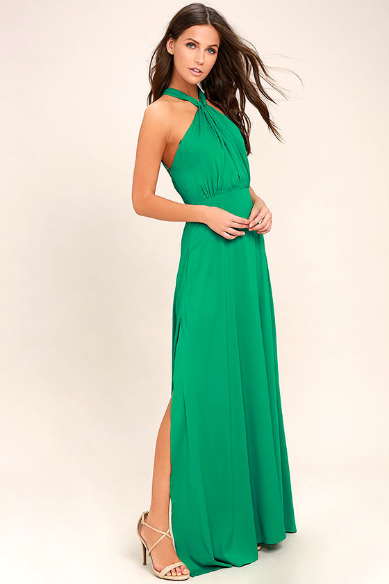 Ever After Green Maxi Dress 2