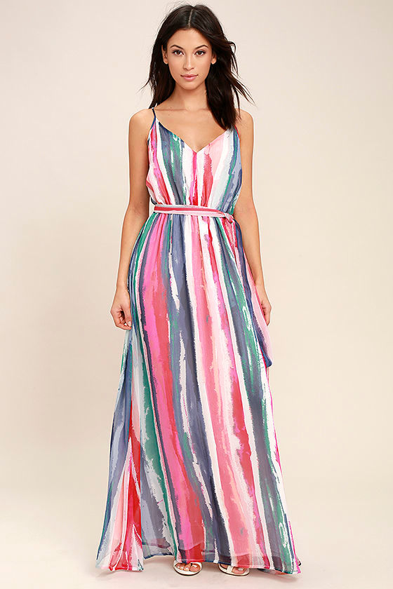 Jack by BB Dakota Joyner White Print Maxi Dress 1