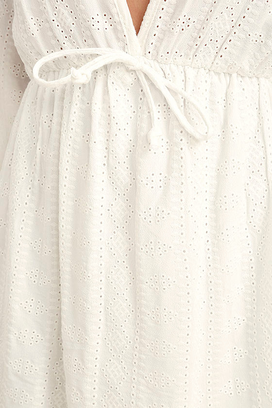 Cute White CoverUp Eyelet Lace CoverUp Eyelet CoverUp 64.00