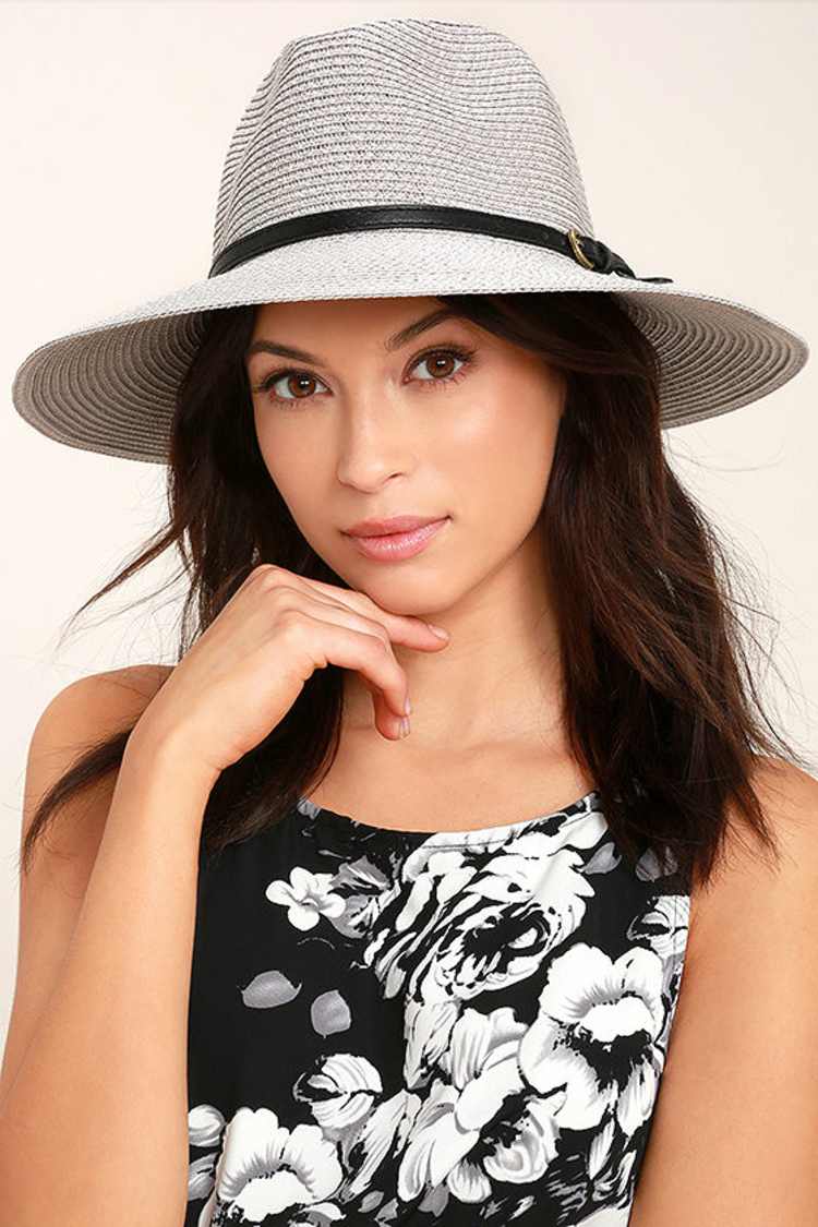 Adventure in Costa Rica Grey Straw Hat