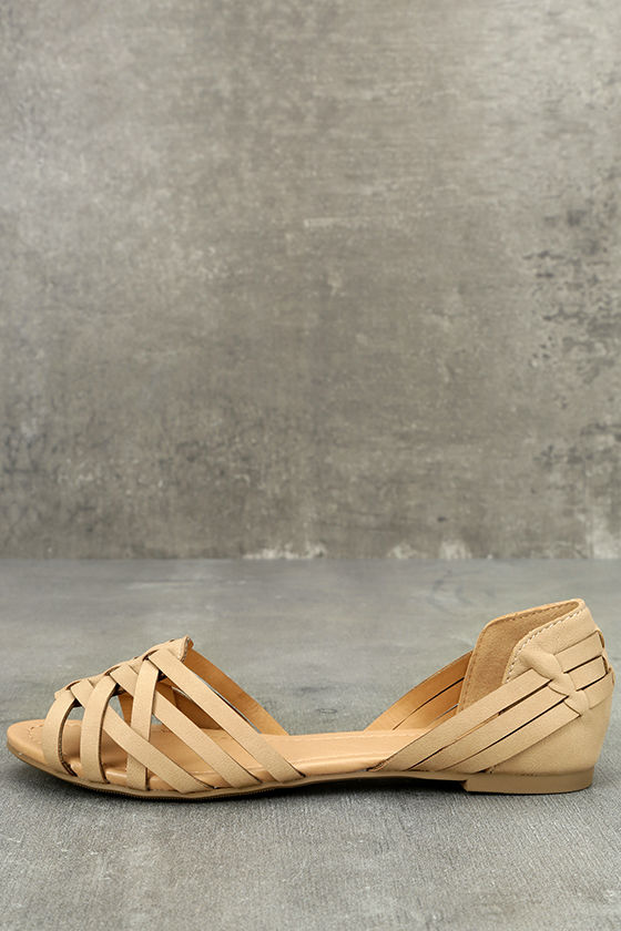 huarache flat sandals