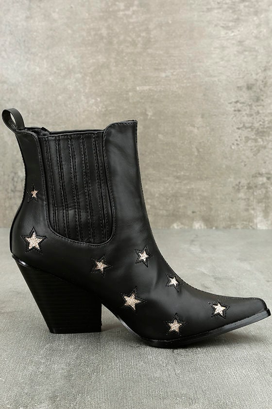 mid calf pointed boots