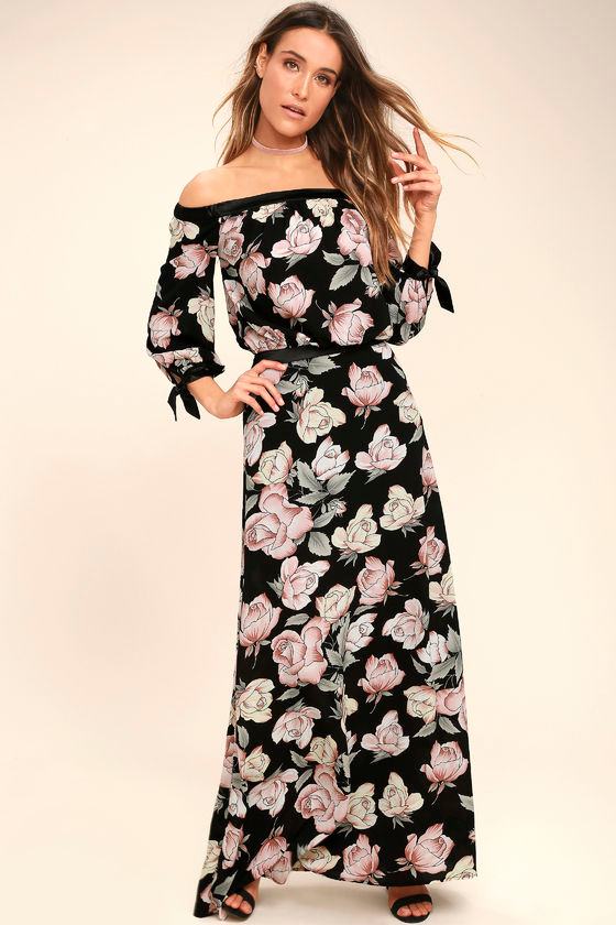 Floral in Two Layers Dress