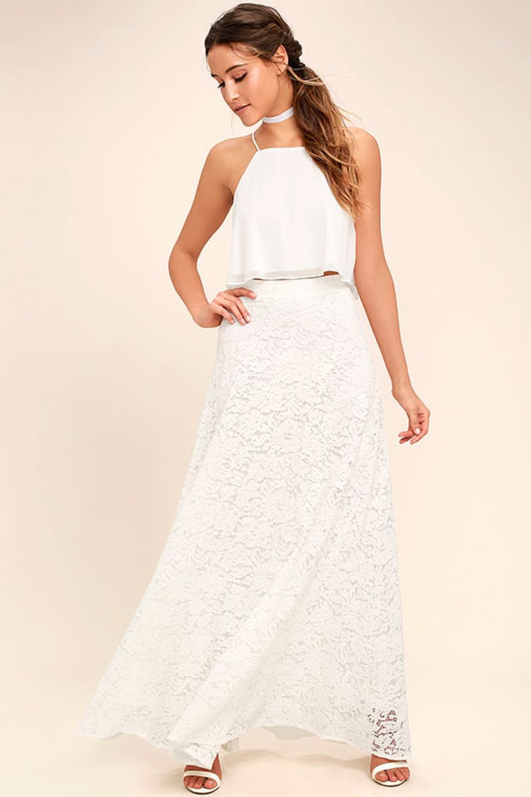 Midnight Memories Lulus Two Piece Maxi Dress Love At First Sight