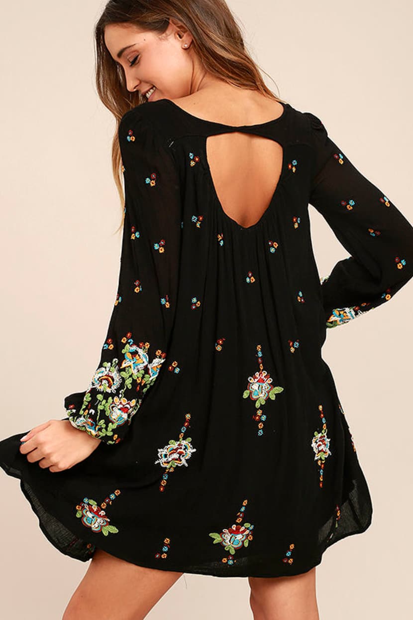 knee length dresses for ladies Free People Don't Call Me Baby Thermal Tunic Dress – White Chocolate Couture main image 0