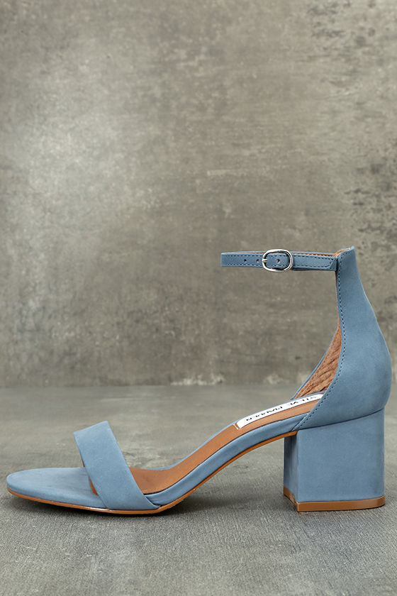 light blue steve madden heels