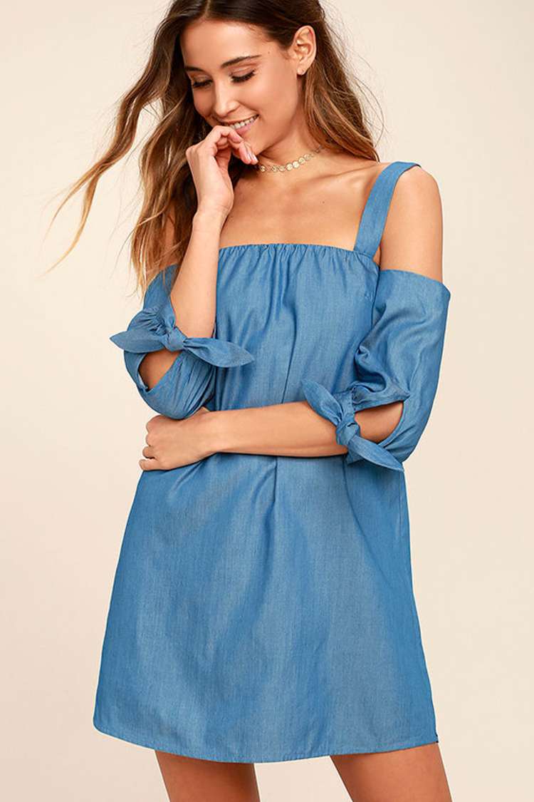 cute off the shoulder homecoming dresses Sky Blue / US22W