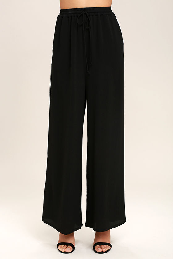Tavik Purcell Black Wide-Leg Pants 2