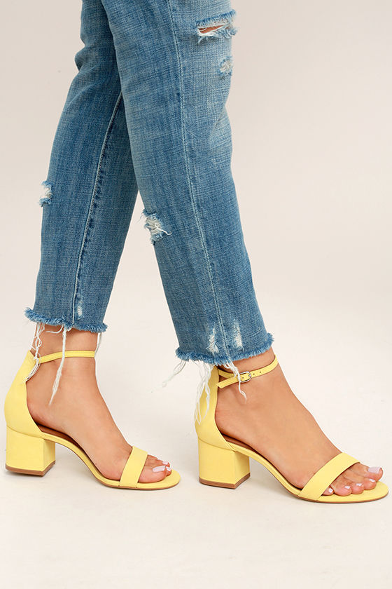 steve madden double strap heels
