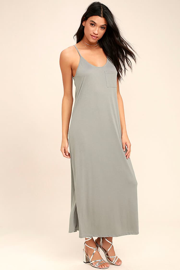 slim fit dress slacks Light Gray Long V-Neck Floor Length Prom Dresses with Appliques Plus Size Prom Gowns main image 0